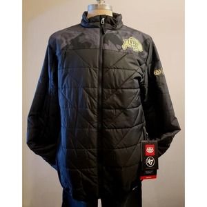 686 Mens CU Colorado Buffalos Flight Insulated Jacket U1W11002 Black Size Large